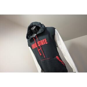 Nike Trainer Hoodie Jogger Black Cotton Ohio State Sweater Mens Sz Large